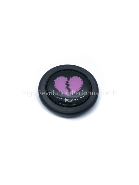 Broken Heart Horn Button