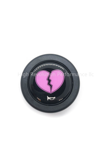 Broken Heart Horn Button