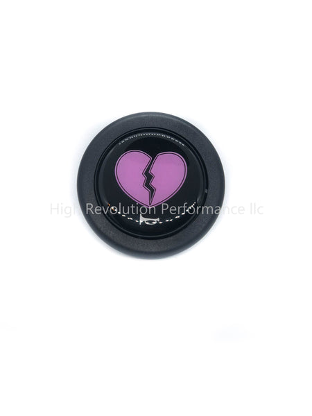 Broken Heart Horn Button