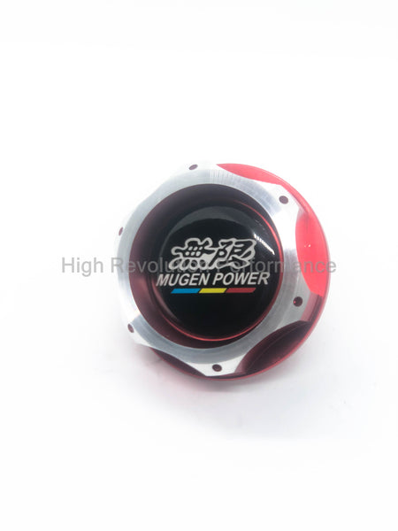 JDM Mugen Engine Oil Cap HONDA ACURA Red Black Sticker