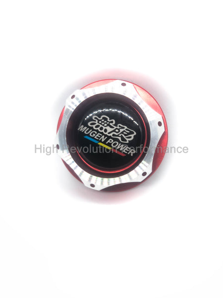 JDM Mugen Engine Oil Cap HONDA ACURA Red Black Sticker