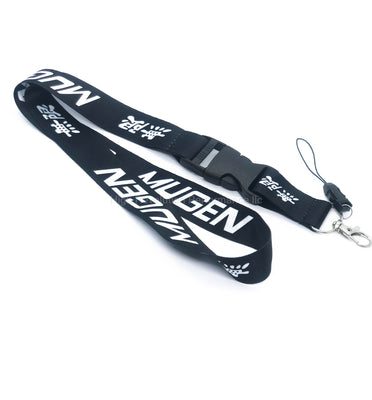 Mugen Lanyard Keychain Black/White