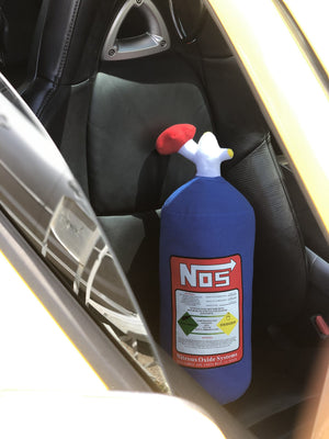 NOS Bottle Large Pillow