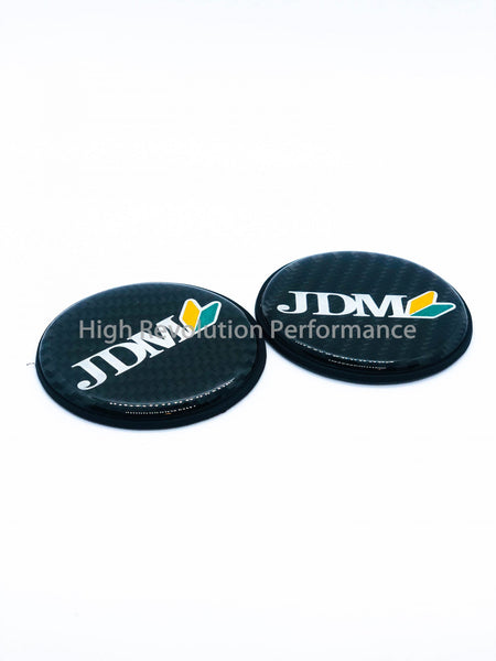 JDM Carbon Fiber Style Car Cup Holder Pad